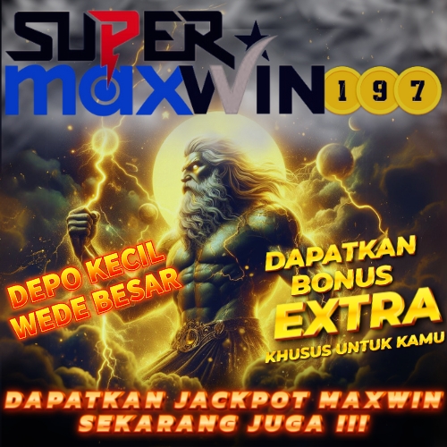 SUPERMAXWIN197 - Situs Slot Gacor Resmi dengan Jackpot Terbesar dan RTP Tertinggi 2024